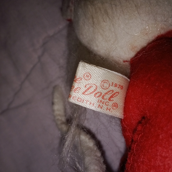 Vintage Annalee 1970 Santa Mouse Posable Doll 8" Tall Christmas - Picture 8 of 10